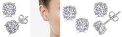 Macy's Diamond Stud Earrings (3/4 ct. t.w.) in 14K White Gold